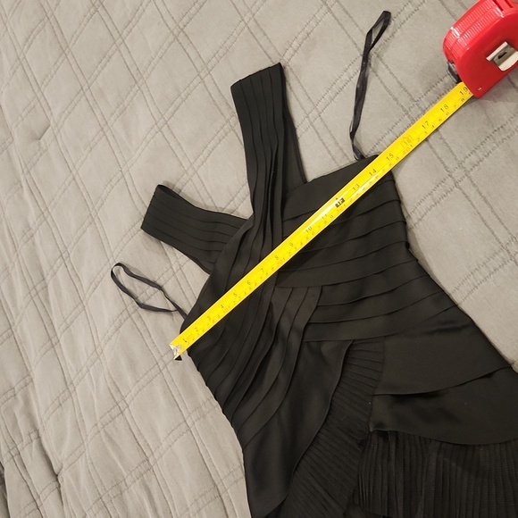 BCBGMaxAzria Black Layered Mini Dress Size 0, New Without Tags! - Picture 7 of 8